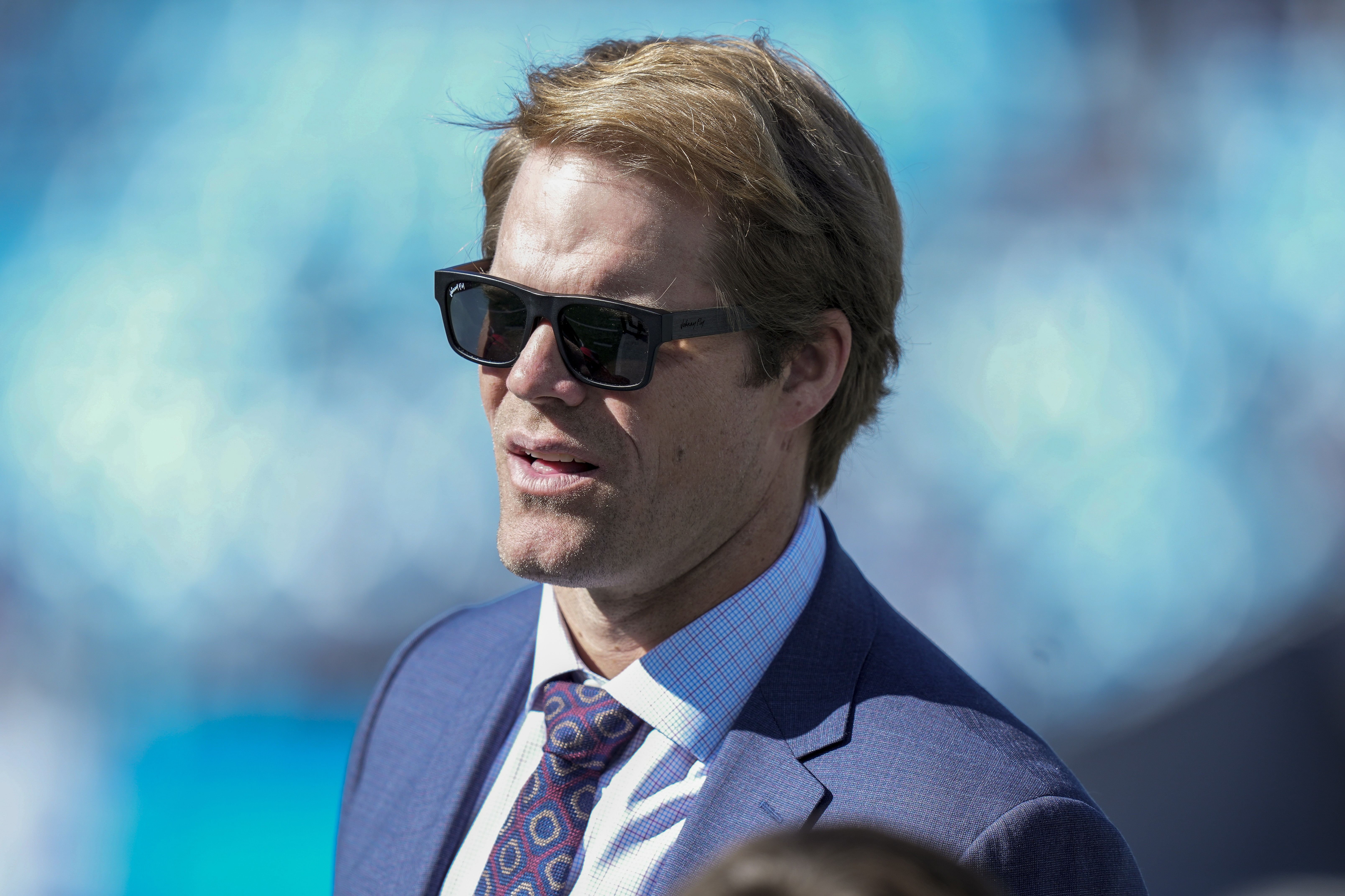 Greg Olsen reunited with Amanda Balionis after 16 years (Image via Imagn)